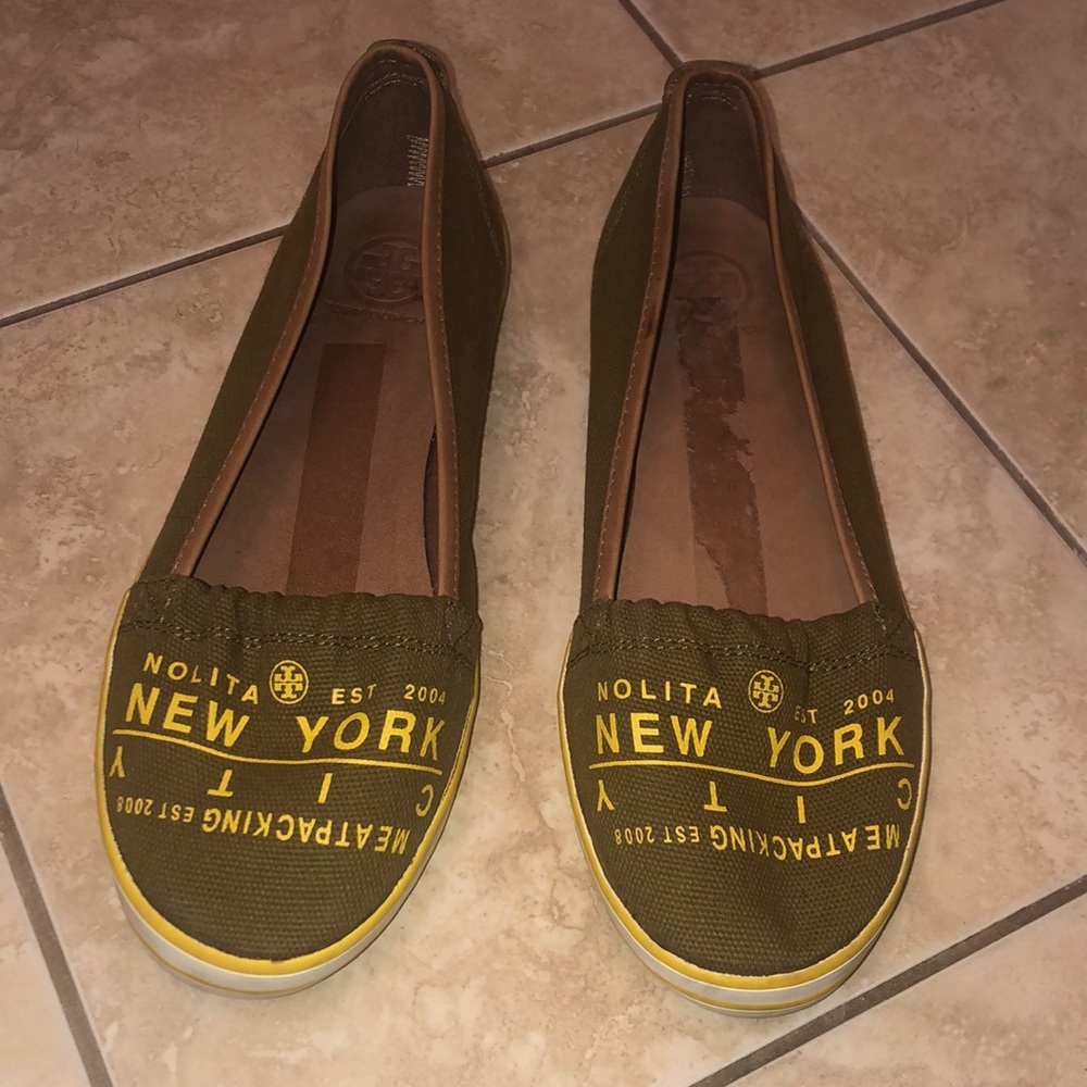 Tory Burch | New York Nolita Meatpacking Traveller Canvas Shoes | US size 9